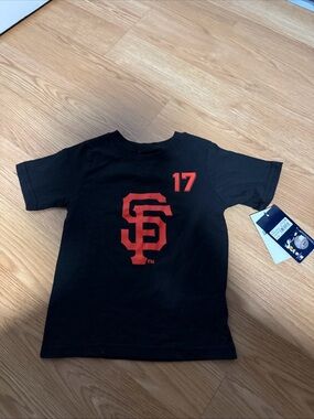 MLB Toddlers San Francisco Giants ( #17)-T-Shirt Size 4T, 3T,(#26 )-XS(4/5)🆕…185